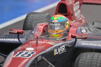 © 2012 Octane Photographic Ltd. British GP Silverstone - Friday 6th July 2012 - GP2 Qualifying - Venezuela GP Lazarus - Fabrizio Crestani. Digital Ref : 0399lw1d3106