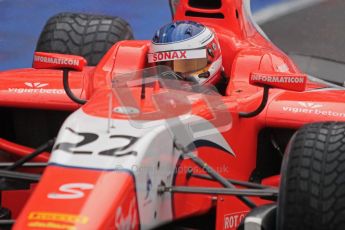 © 2012 Octane Photographic Ltd. British GP Silverstone - Friday 6th July 2012 - GP2 Qualifying - Arden International - Simon Trummer. Digital Ref : 0399lw1d3171