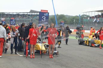 © 2012 Octane Photographic Ltd. British GP Silverstone - Sunday 8th July 2012 - GP2 Race 2 - Dams - Davide Valsecchi and Felipe Nasr. Digital Ref : 0401lw7d0544