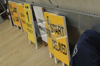 © 2012 Octane Photographic Ltd. British GP Silverstone - Sunday 8th July 2012 - GP2 Race 2 - pitlane ready for any eventualiity. Digital Ref : 0401lw7d0549