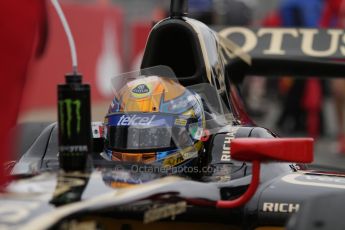 © 2012 Octane Photographic Ltd. British GP Silverstone - Sunday 8th July 2012 - GP2 Race 2 - Lotus GP - Esteban Gutierrez. Digital Ref : 0401lw7d6825