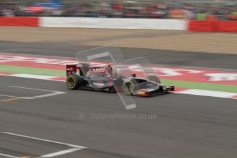 © 2012 Octane Photographic Ltd. British GP Silverstone - Sunday 8th July 2012 - GP2 Race 2 - Venezuela GP Lazarus - Fabrizio Crestani. Digital Ref : 0401lw7d7403