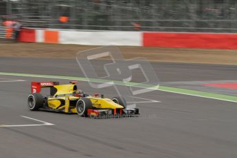© 2012 Octane Photographic Ltd. British GP Silverstone - Sunday 8th July 2012 - GP2 Race 2 - Dams - Davide Valsecchi. Digital Ref : 0401lw7d7471