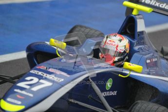 © 2012 Octane Photographic Ltd. British GP Silverstone - Friday 6th July 2012 - GP3 Practice - Carlin - Antonio Felix da Costa. Digital Ref : 0397lw1d2251