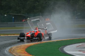 © 2012 Octane Photographic Ltd. Belgian GP Spa - Friday 31st August 2012 - F1 Practice 2. Marussia MR01 - Charles Pic. Digital Ref : 0483lw1d5289