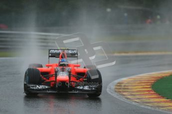 © 2012 Octane Photographic Ltd. Belgian GP Spa - Friday 31st August 2012 - F1 Practice 2. Marussia MR01 - Charles Pic. Digital Ref : 0483lw1d5293