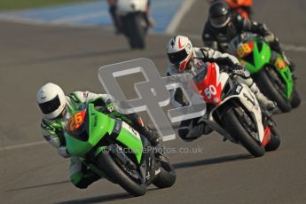 © Octane Photographic Ltd. Thundersport – Donington Park - 24th March 2012. RLRmotorsports.com 600 Sportsman Elite, Andrew Dudgeon, Sam Thompson and Michael Golden. Digital ref : 0260cb7d3443