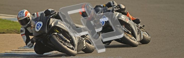 © Octane Photographic Ltd. Thundersport – Donington Park - 24th March 2012. RLRmotorsports.com 600 Sportsman Elite, Dan Kneen and Sam Hornsey. Digital ref : 0260cb7d3519