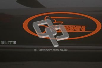 © Octane Photographic Ltd. Thundersport – Donington Park - 24th March 2012. Thundersport GB logo on the safety car. Digital ref : 0252cb7d1412