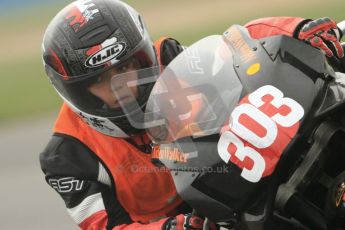 © Octane Photographic Ltd. Thundersport – Donington Park - 24th March 2012. Aprillia Superteens, Aiden Walker. Digital ref : 0252cb7d1587
