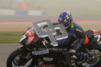 © Octane Photographic Ltd. Thundersport – Donington Park - 24th March 2012. Aprillia Superteens, William Caines. Digital ref : 0252lw7d0106