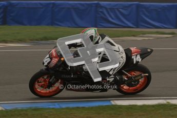 © Octane Photographic Ltd. Thundersport – Donington Park - 24th March 2012. Aprillia Superteens, Joe Thompson. Digital ref : 0252lw7d0197