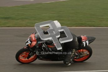 © Octane Photographic Ltd. Thundersport – Donington Park - 24th March 2012. Aprillia Superteens, Ryan McAdam. Digital ref : 0252lw7d0208
