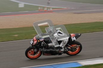 © Octane Photographic Ltd. Thundersport – Donington Park - 24th March 2012. Aprillia Superteens, Joe Thompson. Digital ref : 0252lw7d0357