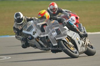 © Octane Photographic Ltd. Thundersport – Donington Park - 24th March 2012. RST Motorcycle Clothing Golden Era Superbikes, Iam Simpson and Keith Smith. Digital ref : 0257cb7d2795