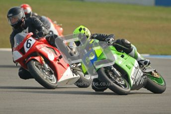 © Octane Photographic Ltd. Thundersport – Donington Park - 24th March 2012. RST Motorcycle Clothing Golden Era Superbikes, Josh Daley and Nick Williamson. Digital ref : 0257cb7d2821