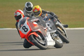 © Octane Photographic Ltd. Thundersport – Donington Park -  24th March 2012. RST Motorcycle Clothing Golden Era Superbikes, Dave Harnett and Iam Simpson. Digital ref : 0257cb7d2823