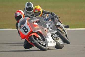 © Octane Photographic Ltd. Thundersport – Donington Park - 24th March 2012. RST Motorcycle Clothing Golden Era Superbikes, Dave Harnett and Iam Simpson. Digital ref : 0257cb7d2823