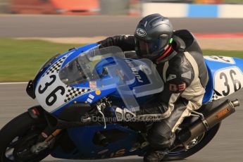 © Octane Photographic Ltd. Thundersport – Donington Park - 24th March 2012. RST Motorcycle Clothing Golden Era Superbikes, Paul Willis. Digital ref : 0257lw7d2088