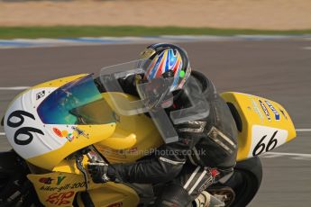 © Octane Photographic Ltd. Thundersport – Donington Park - 24th March 2012. RST Motorcycle Clothing Golden Era Superbikes, Paul Maxfield. Digital ref : 0257lw7d2301