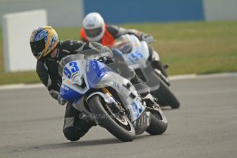 © Octane Photographic Ltd. Thundersport – Donington Park - 24th March 2012. HMT Racing Pre-National Sport 600, Ben Neary and Paul Goodwin. Digital ref : 0255cb7d2185
