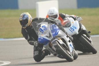 © Octane Photographic Ltd. Thundersport – Donington Park - 24th March 2012. HMT Racing Pre-National Sport 600, Ben Neary and Paul Goodwin. Digital ref : 0255cb7d2288