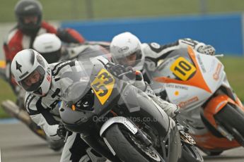 © Octane Photographic Ltd. Thundersport – Donington Park - 24th March 2012. Doodson Motorsport Supertwins & F400, Joe Ravenscroft and Curtis Rothwell. Digital ref : 0254cb7d1834