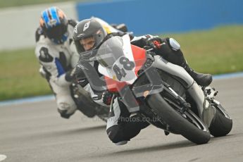 © Octane Photographic Ltd. Thundersport – Donington Park - 24th March 2012. Doodson Motorsport Supertwins & F400, Rhys Hutchinson. Digital ref : 0254cb7d1850