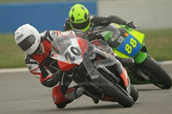 © Octane Photographic Ltd. Thundersport – Donington Park - 24th March 2012. Doodson Motorsport Supertwins & F400, Tom Oliver and Josh Daley. Digital ref : 0254cb7d1863