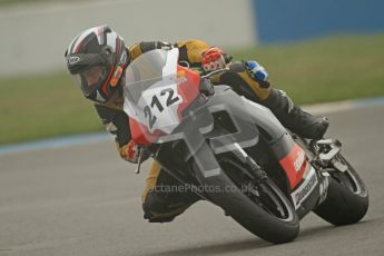 © Octane Photographic Ltd. Thundersport – Donington Park - 24th March 2012. Doodson Motorsport Supertwins & F400, Russel Brown. Digital ref : 0254cb7d1886