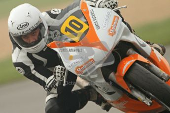 © Octane Photographic Ltd. Thundersport – Donington Park - 24th March 2012. Doodson Motorsport Supertwins & F400, Curtis Rothwell. Digital ref : 0254cb7d1969