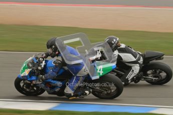 © Octane Photographic Ltd. Thundersport – Donington Park - 24th March 2012. Doodson Motorsport Supertwins & F400, Richie Gelder and Will Hodgeson. Digital ref : 0254lw7d0901