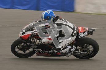 © Octane Photographic Ltd. Thundersport – Donington Park - 24th March 2012. Doodson Motorsport Supertwins & F400, Louise Dawson. Digital ref : 0254lw7d0913