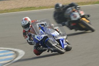 © Octane Photographic Ltd. Thundersport – Donington Park - 24th March 2012. Morello Services Thundersport GP1 / Superstock 1000, Bill Callister. Digital ref : 0258cb7d3036