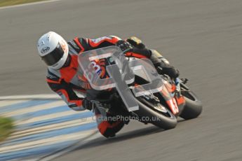 © Octane Photographic Ltd. Thundersport – Donington Park - 24th March 2012. Morello Services Thundersport GP1 / Superstock 1000, Kevin Davies. Digital ref : 0258cb7d3094