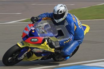 © Octane Photographic Ltd. Thundersport – Donington Park - 24th March 2012. Morello Services Thundersport GP1 / Superstock 1000, Philip Crowe. Digital ref : 0258lw7d2446
