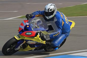 © Octane Photographic Ltd. Thundersport – Donington Park -  24th March 2012. Morello Services Thundersport GP1 / Superstock 1000, Philip Crowe. Digital ref : 0258lw7d2446