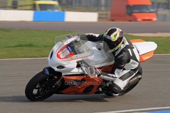 © Octane Photographic Ltd. Thundersport – Donington Park -  24th March 2012. Morello Services Thundersport GP1 / Superstock 1000, Tom Webb. Digital ref : 0258lw7d2668