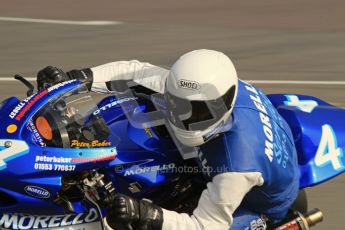 © Octane Photographic Ltd. Thundersport – Donington Park -  24th March 2012. Morello Services Thundersport GP1 / Superstock 1000, Peter Baker. Digital ref : 0258lw7d2811