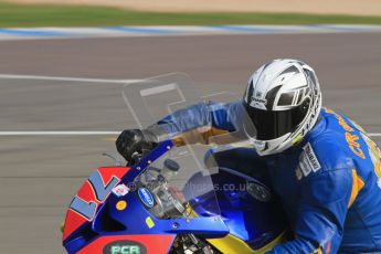 © Octane Photographic Ltd. Thundersport – Donington Park - 24th March 2012. Morello Services Thundersport GP1 / Superstock 1000, Philip Crowe. Digital ref : 0258lw7d2857