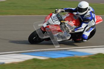 © Octane Photographic Ltd. Thundersport – Donington Park - 24th March 2012. Morello Services Thundersport GP1 / Superstock 1000, Ian Mackman. Digital ref : 0258lw7d2897