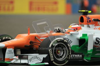 © 2012 Octane Photographic Ltd. European GP Valencia - Friday 22nd June 2012 - F1 Practice 1. Force India VJM05 - Jules Bianchi. Digital Ref : 0367lw1d2827