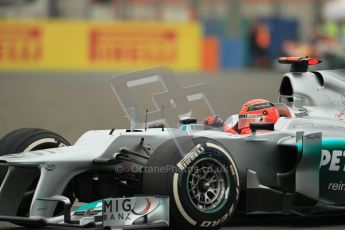 © 2012 Octane Photographic Ltd. European GP Valencia - Friday 22nd June 2012 - F1 Practice 1. Mercedes W03 - Michael Schumacher. Digital Ref : 0367lw1d2854