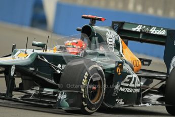 © 2012 Octane Photographic Ltd. European GP Valencia - Friday 22nd June 2012 - F1 Practice 1. Caterham CT01 - Heikki Kovalainen. Digital Ref : 0367lw1d2899