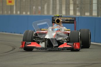 © 2012 Octane Photographic Ltd. European GP Valencia - Friday 22nd June 2012 - F1 Practice 1. HRT F112 - Narain Karthikeyan. Digital Ref : 0367lw1d3055