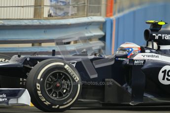 © 2012 Octane Photographic Ltd. European GP Valencia - Friday 22nd June 2012 - F1 Practice 1. Williams FW34 - Valtteri Bottas. Digital Ref : 0367lw1d3071