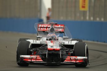 © 2012 Octane Photographic Ltd. European GP Valencia - Friday 22nd June 2012 - F1 Practice 1. McLaren MP4/27 - Jenson Button. Digital Ref : 0367lw1d3085