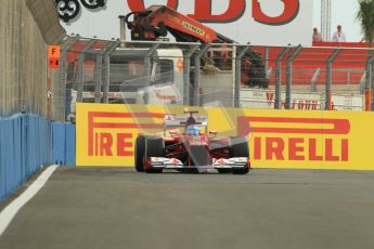 © 2012 Octane Photographic Ltd. European GP Valencia - Friday 22nd June 2012 - F1 Practice 1. Ferrari F2012 - Fernando Alonso. Digital Ref : 0367lw1d3132