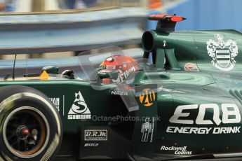 © 2012 Octane Photographic Ltd. European GP Valencia - Friday 22nd June 2012 - F1 Practice 1. Caterham CT01 - Heikki Kovalainen. Digital Ref : 0367lw1d3174