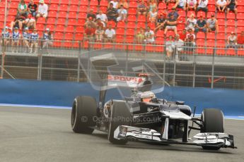 © 2012 Octane Photographic Ltd. European GP Valencia - Friday 22nd June 2012 - F1 Practice 1. Williams FW34 - Pastor Maldonado. Digital Ref : 0367lw1d3411